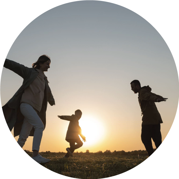 Family Playing